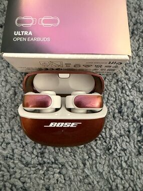 Bose Ultra Open Earbuds in Metallic Rose Copper